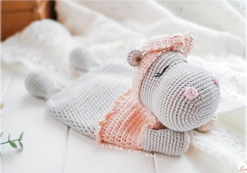 Receita Amigurumi Naninha Hipopotamo
