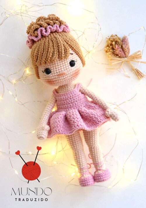 Receita Amigurumi Bailarina