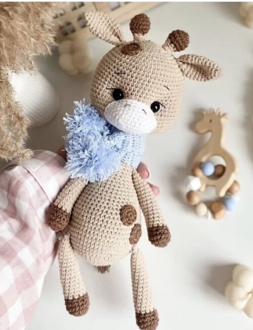 Receita Amigurumi Girafa