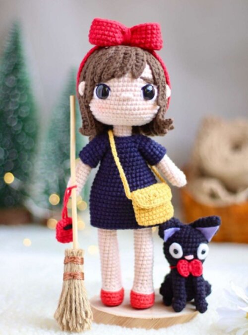 Receita Amigurumi Kiki