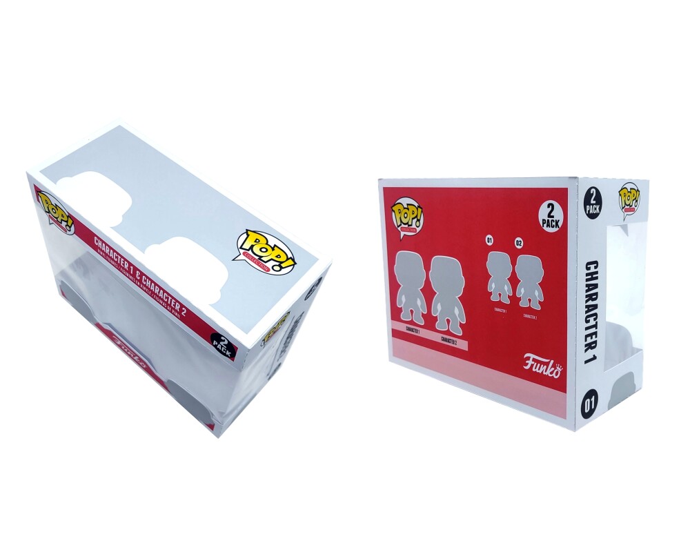 Caixa Dupla Funko Pop Modelo 1