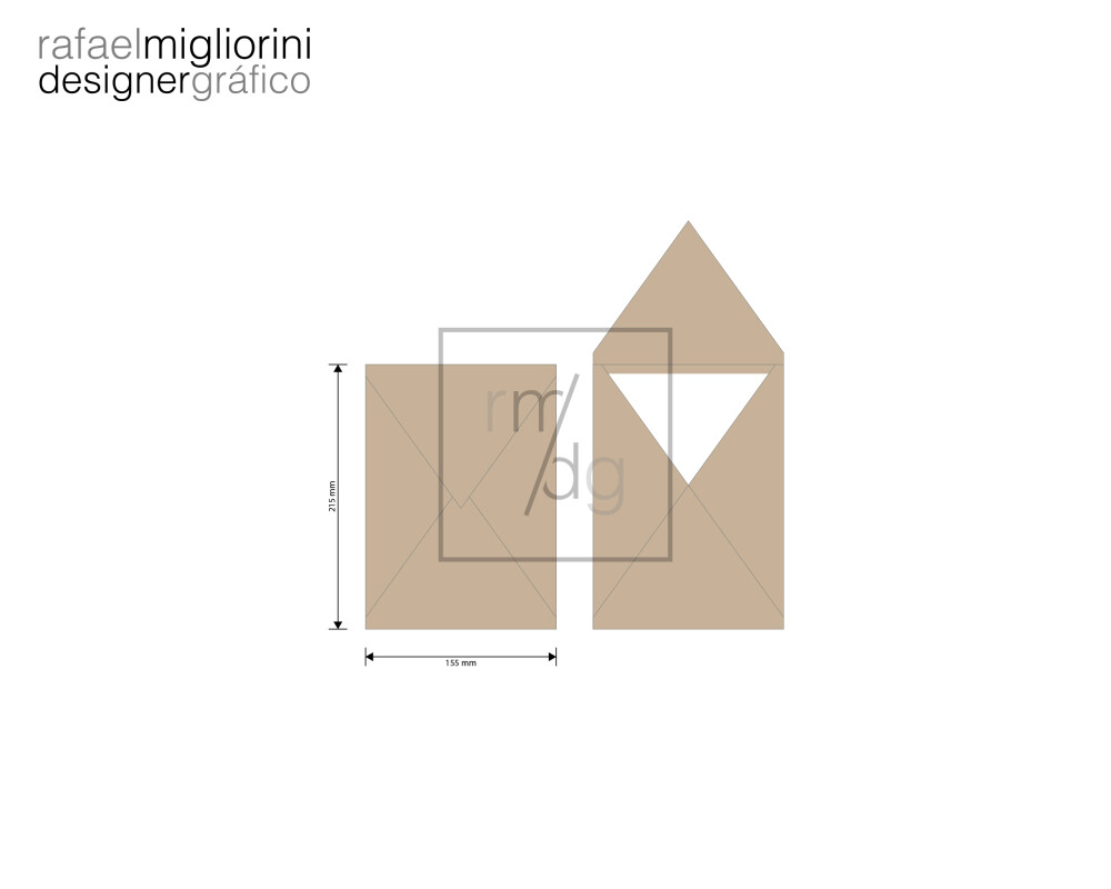 Envelope Convite - Modelo 2