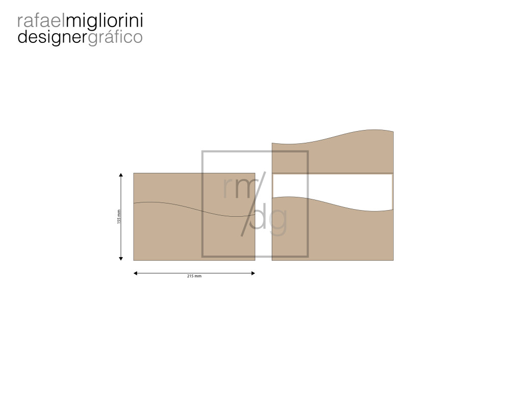 Envelope Convite - Modelo 13