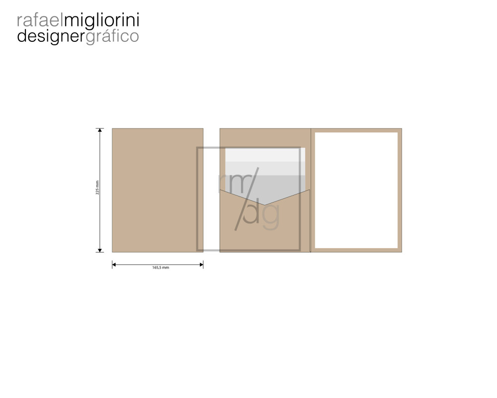 Envelope Convite - Modelo 27