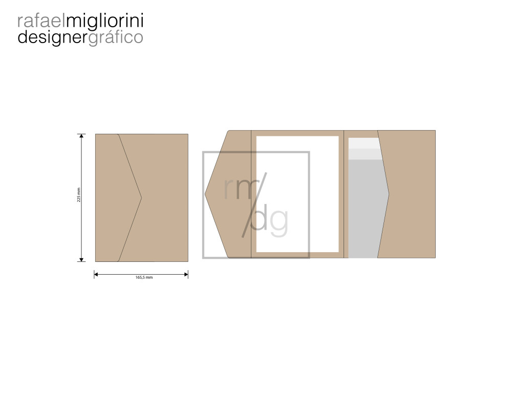 Envelope Convite - Modelo 31