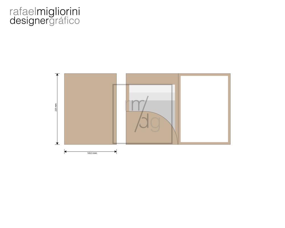 Envelope Convite - Modelo 33