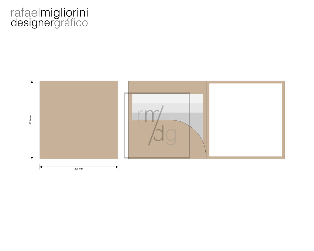 Envelope Convite - Modelo 34
