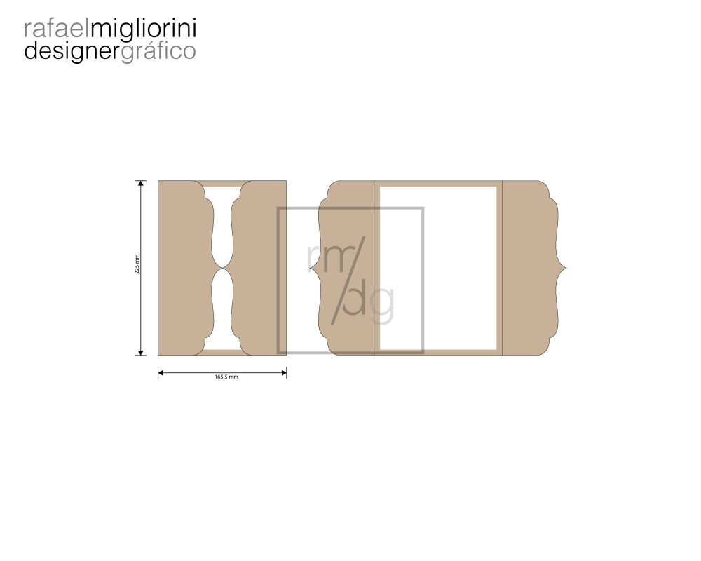 Envelope Convite - Modelo 40