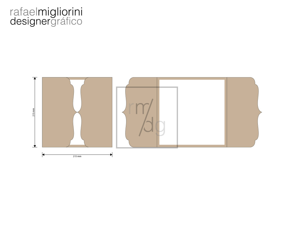 Envelope Convite - Modelo 41