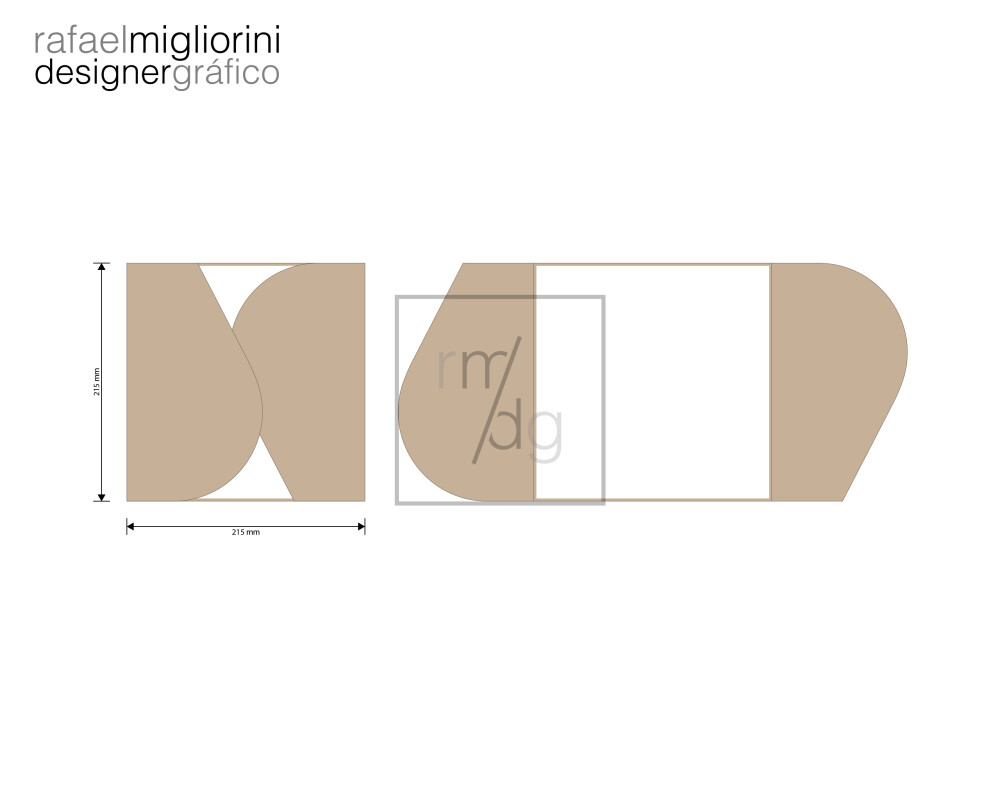 Envelope Convite - Modelo 43