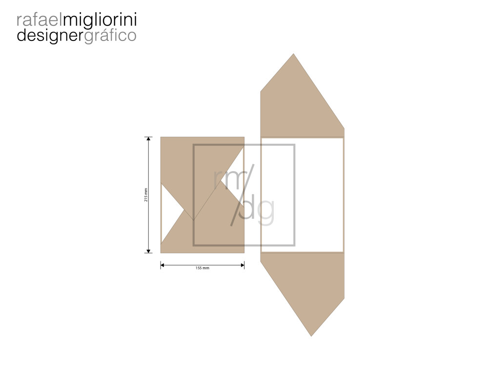 Envelope Convite - Modelo 48