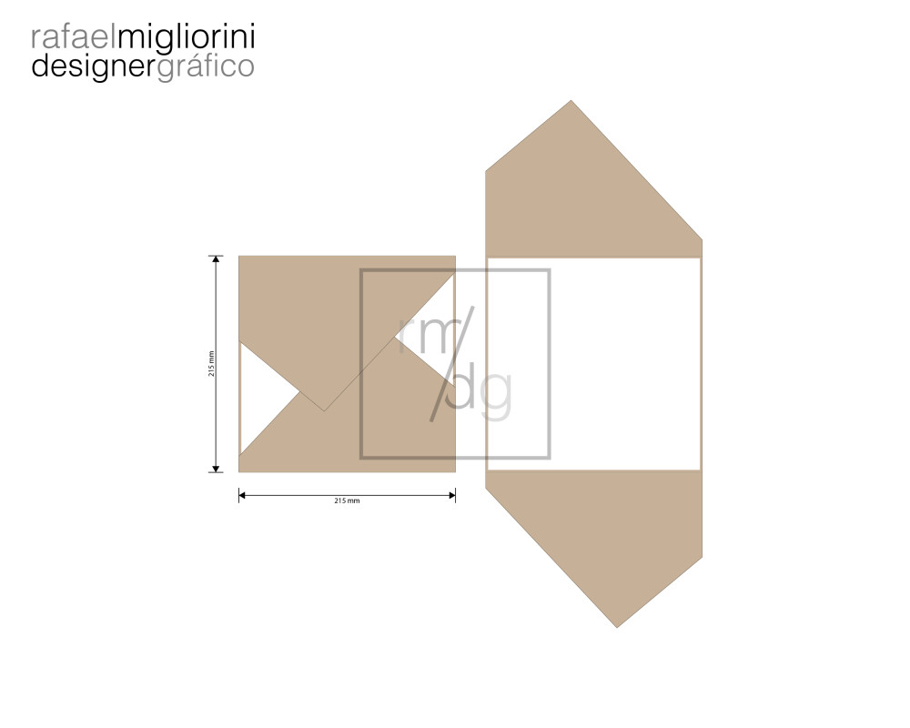 Envelope Convite - Modelo 49