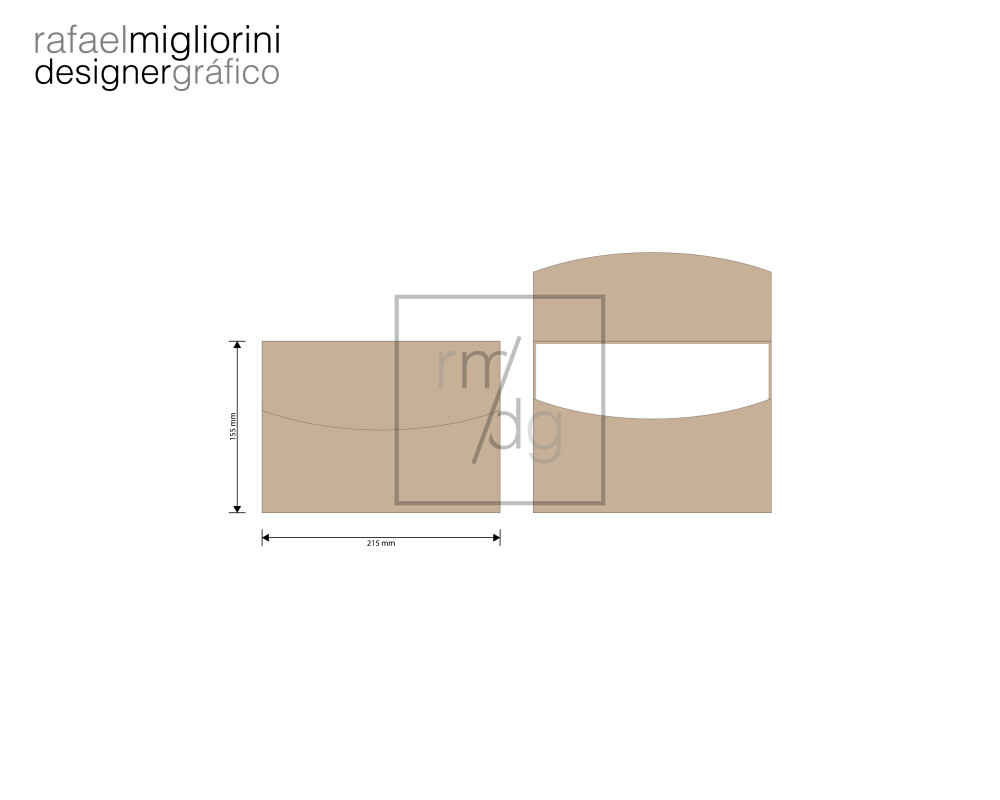 Envelope Convite - Modelo 50