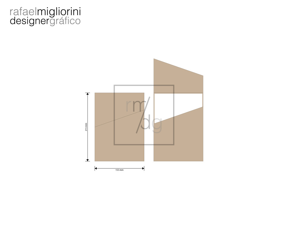 Envelope Convite - Modelo 57