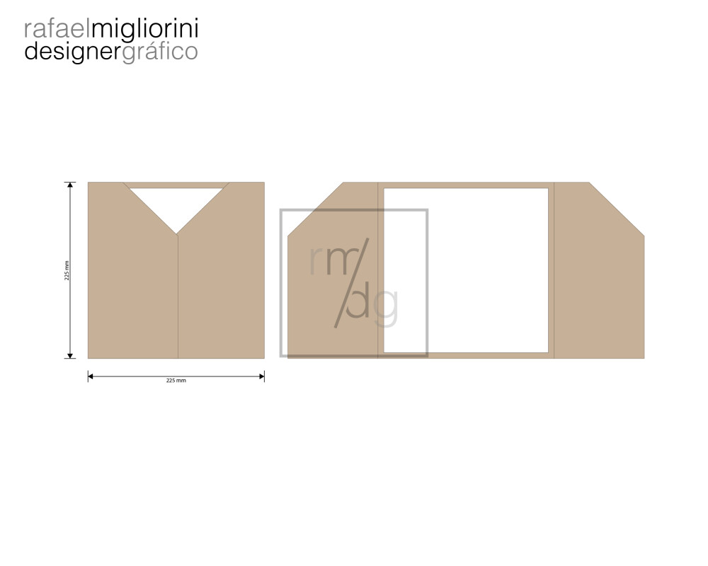 Envelope Convite - Modelo 78