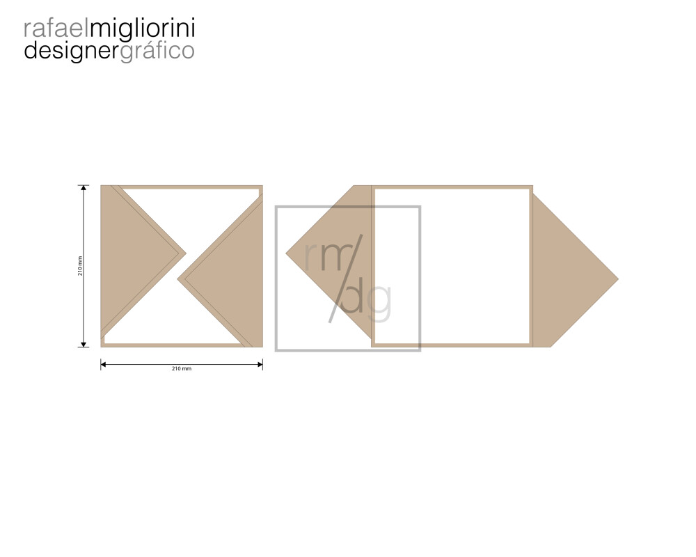 Envelope Convite - Modelo 88
