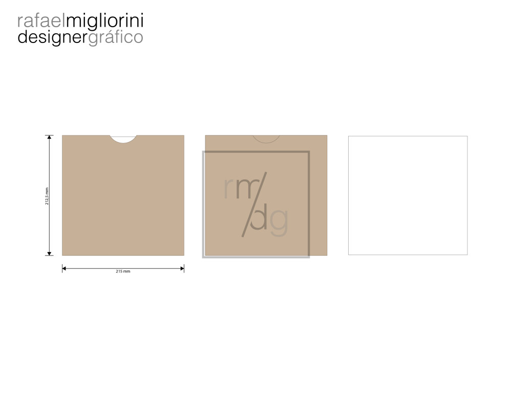Envelope Convite - Modelo 92
