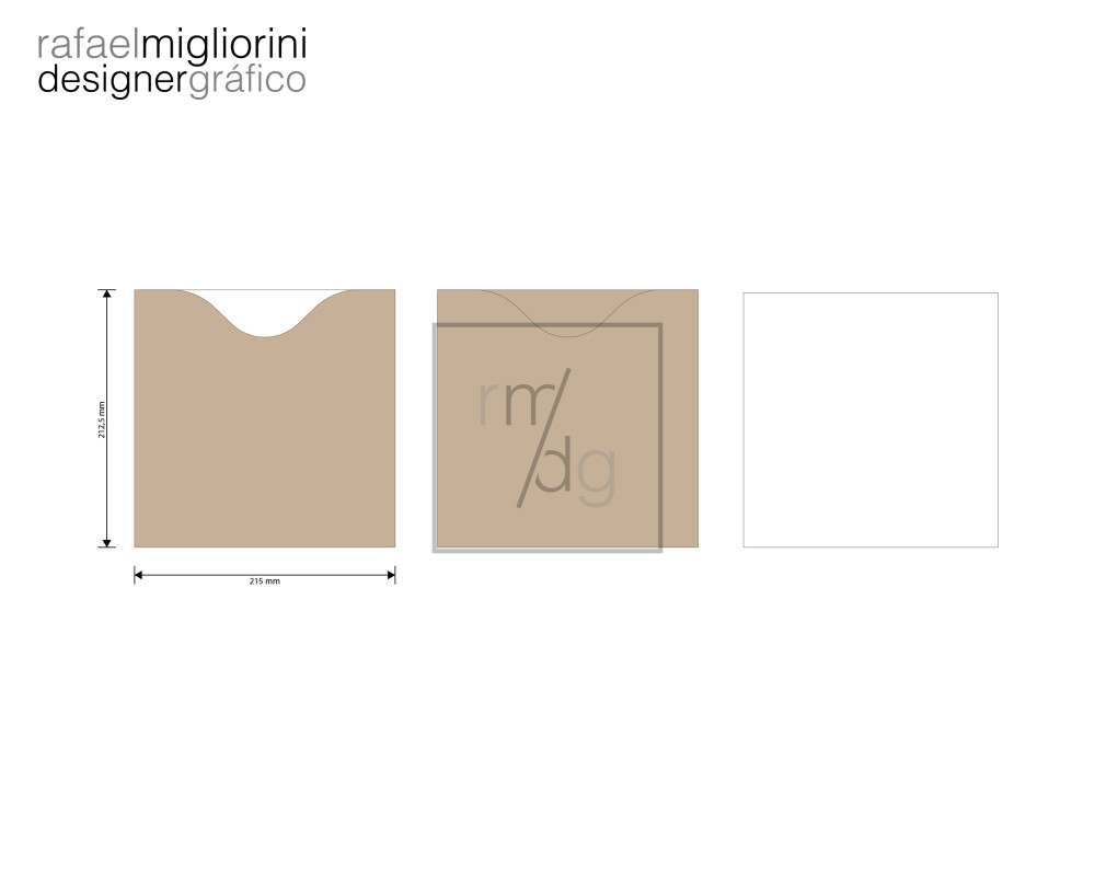 Envelope Convite - Modelo 96
