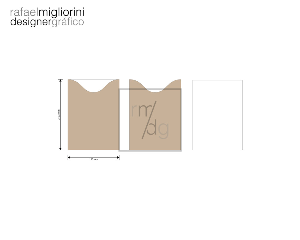 Envelope Convite - Modelo 97