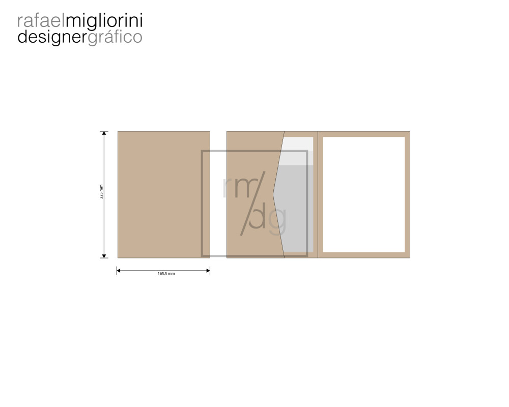 Envelope Convite - Modelo 113