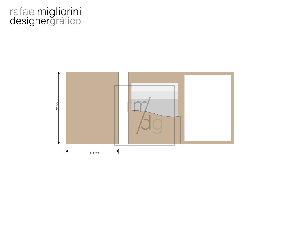 Envelope Convite - Modelo 117