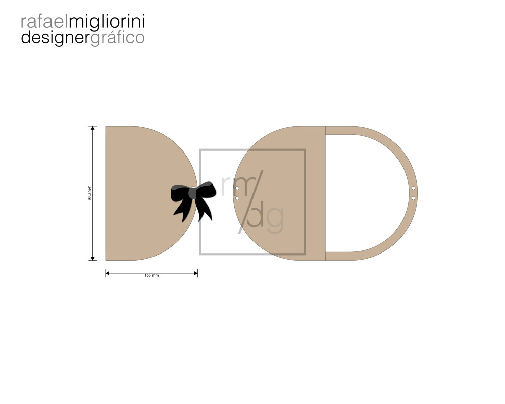 Envelope Convite - Modelo 126