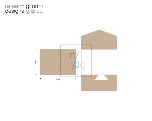 Envelope Convite - Modelo 22