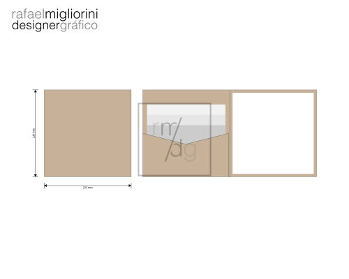Envelope Convite - Modelo 28