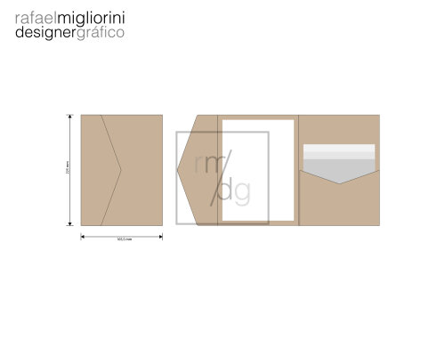 Envelope Convite - Modelo 29