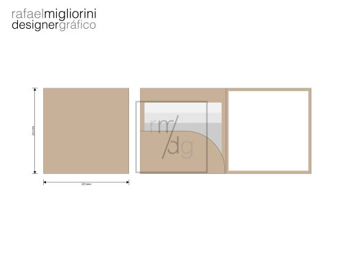 Envelope Convite - Modelo 34
