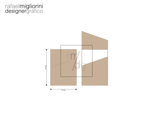 Envelope Convite - Modelo 57