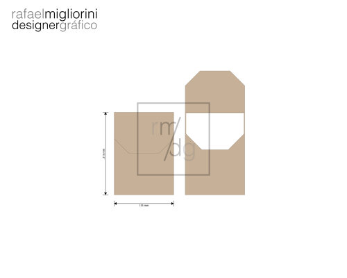 Envelope Convite - Modelo 60
