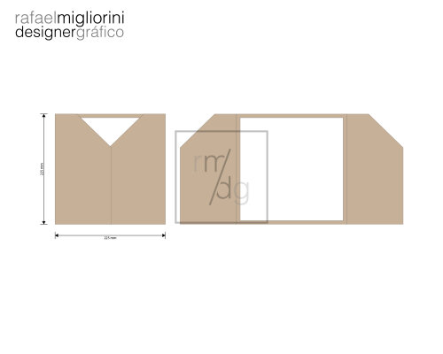 Envelope Convite - Modelo 78