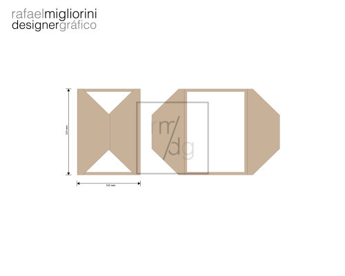 Envelope Convite - Modelo 81