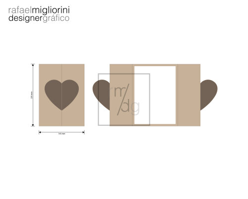 Envelope Convite - Modelo 90