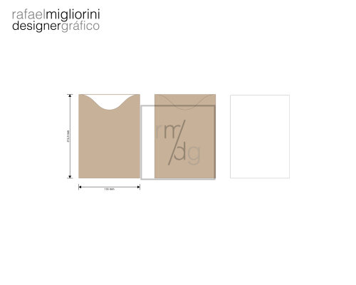 Envelope Convite - Modelo 95