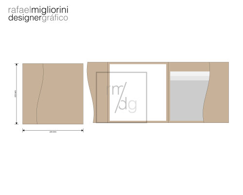 Envelope Convite - Modelo 116