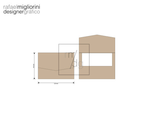 Envelope Convite - Modelo 119