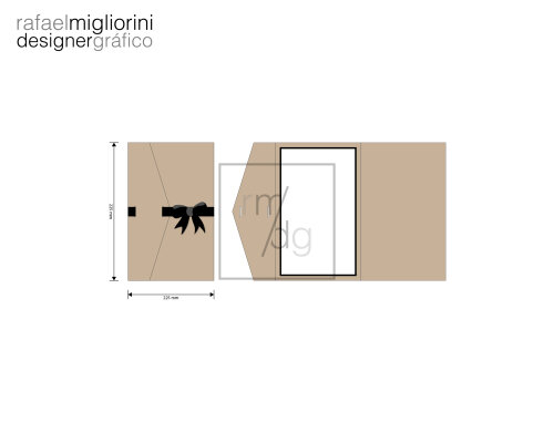 Envelope Convite - Modelo 123