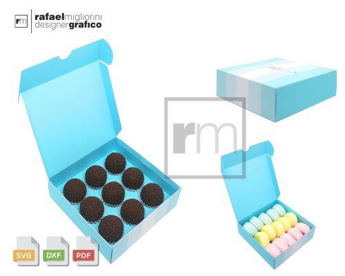 Caixa Basculante 9 Doces - Linha BSCS