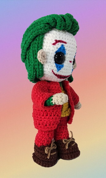 Amigurumi Articulável Coringa