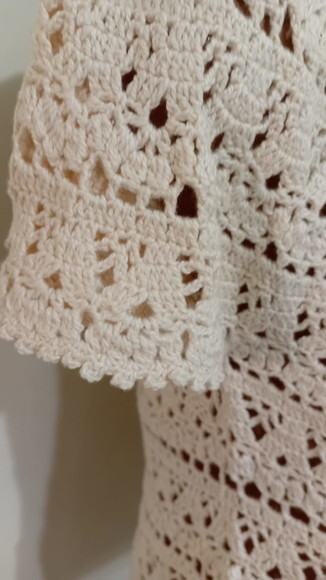 Blusa em Crochê Plus Size Brisa