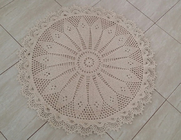 Tapete de Croche Redondo Paris