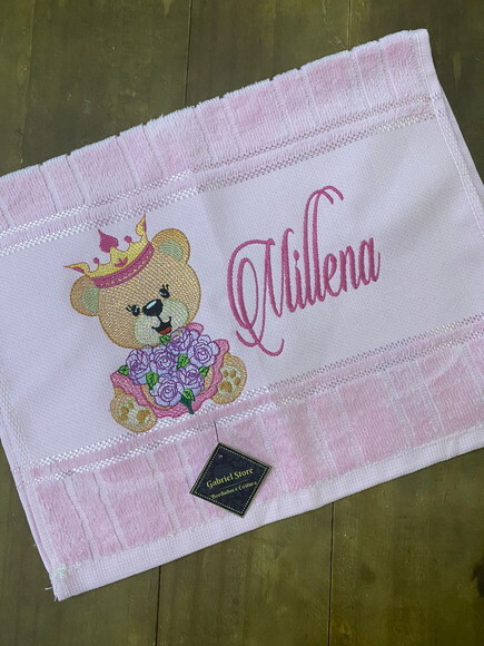 Toalha de Lavabo Infantil Menina