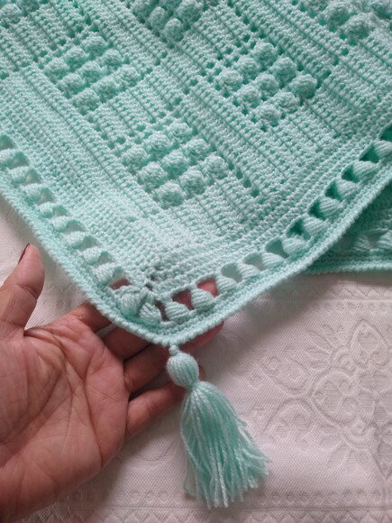 Conjunto Manta, Casaquinho e Sapatinho para Bebê - 0 à 3 m