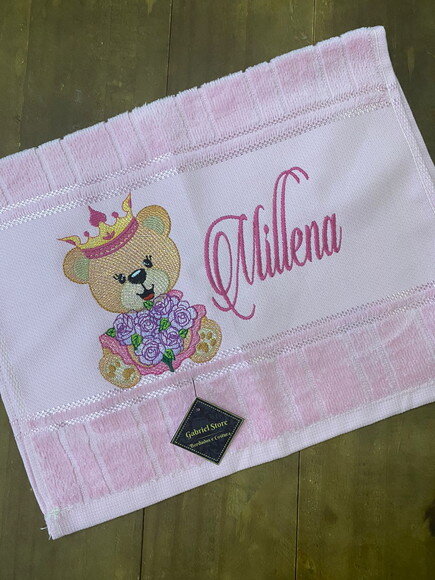 Toalha de Lavabo Infantil Menina