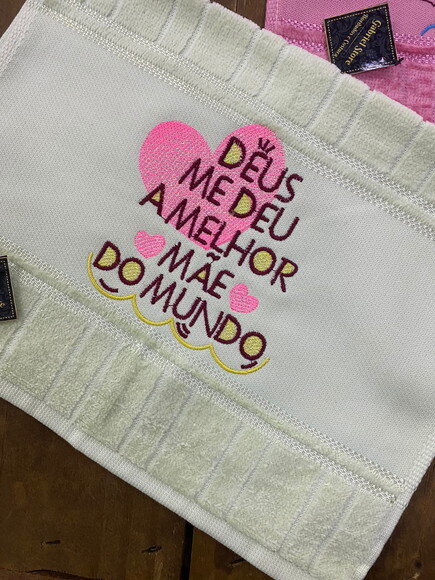 Toalhinha Lavabo - Dia das Mães
