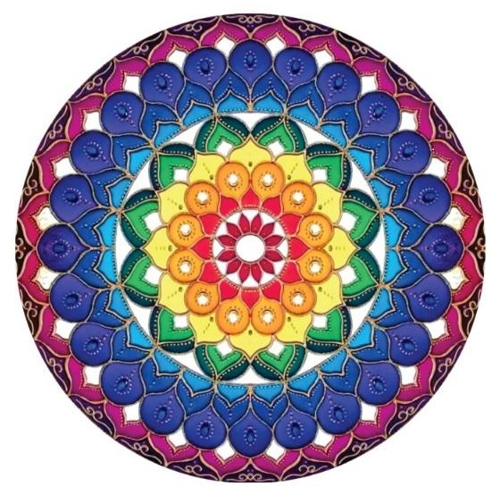 Mandalas em Vitral