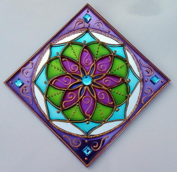 Espelho Espiritualidade 15x15 de Parede