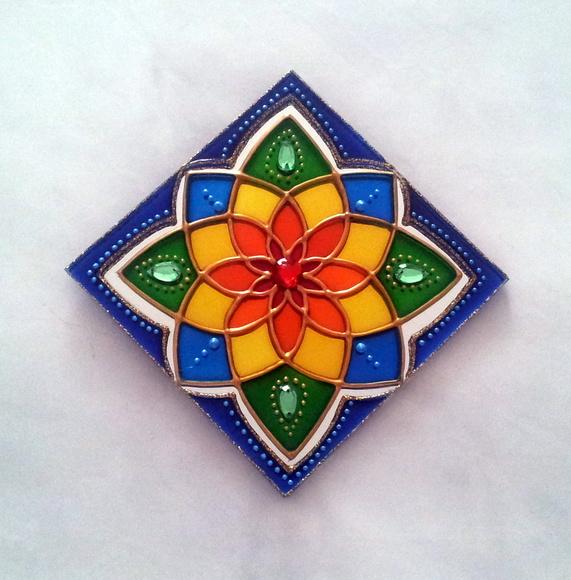 Espelho Mandala 12x12 de Parede